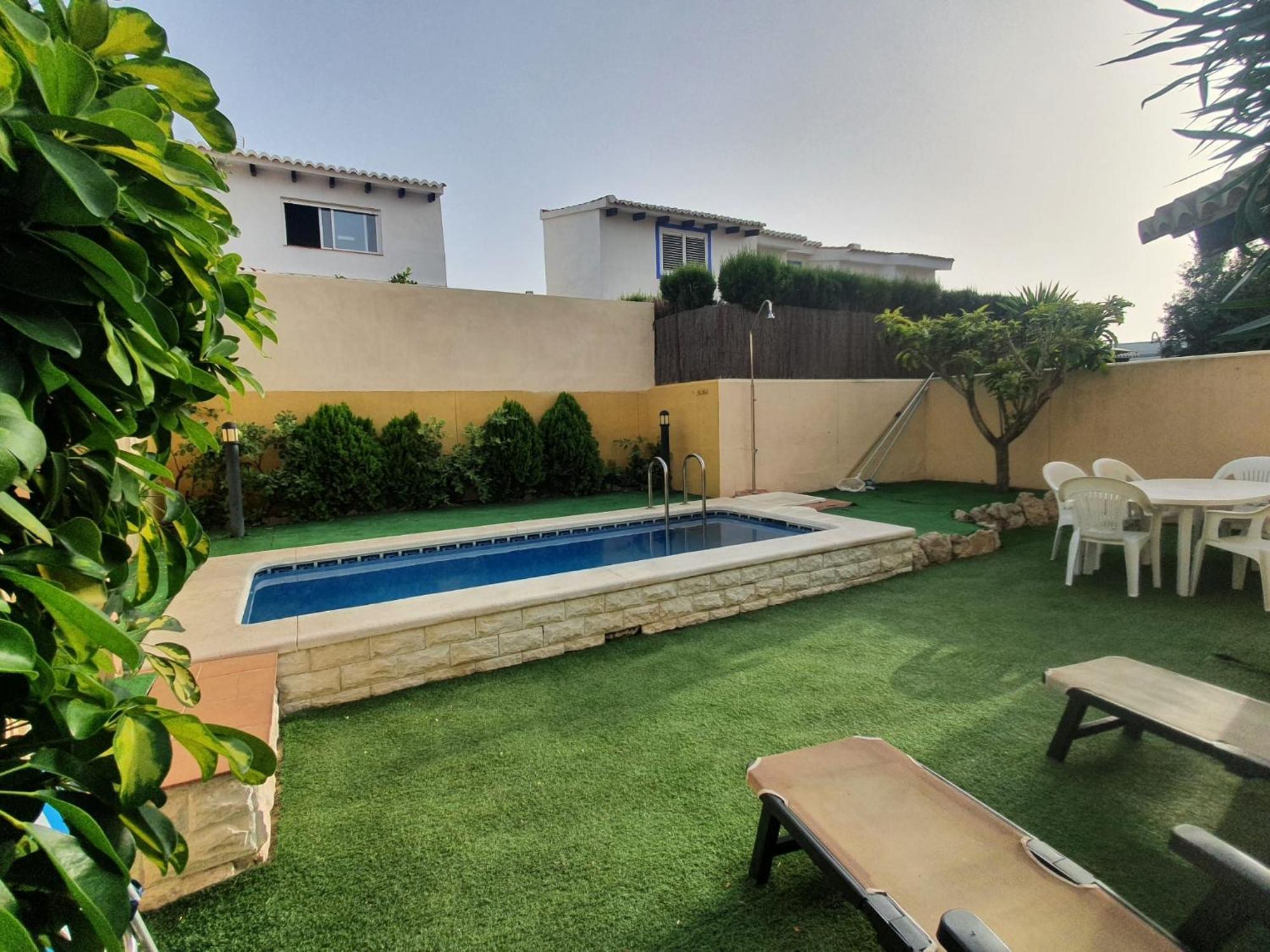 Bungalow Con Piscina 28 غران ألاكانت المظهر الخارجي الصورة